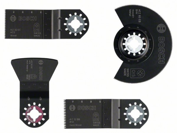 Bosch Professional Kompleti za pod i instalacije za višenamjenske alate, 4-dijelni - 2608661696