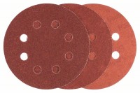 Bosch Professional Schuurbladen C470 voor excenterschuurmachines, Best for Wood and Paint, Ø 115 mm, 8 gaten, K60, K120, K240, 5 stuks - 2608605066