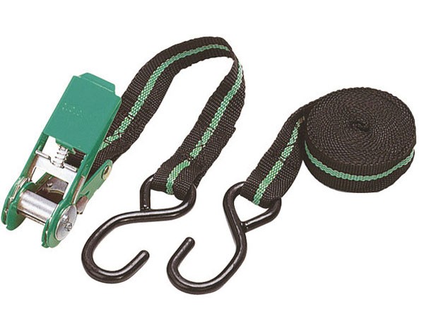 Wolfcraft morsetto a cricchetto con gancio, nastro in poliestere. . Presa