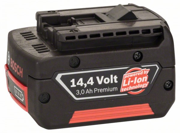 Bosch Batteria ad innesto GBA da 14,4 V 3,0 Ah M-C HD, 3 Ah, Li Ion