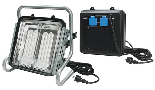 Brennenstuhl Strahler Power Jet-Light 2 x 36 Watt IP54 5m H07RN-F 3G1,5 2x2850lm