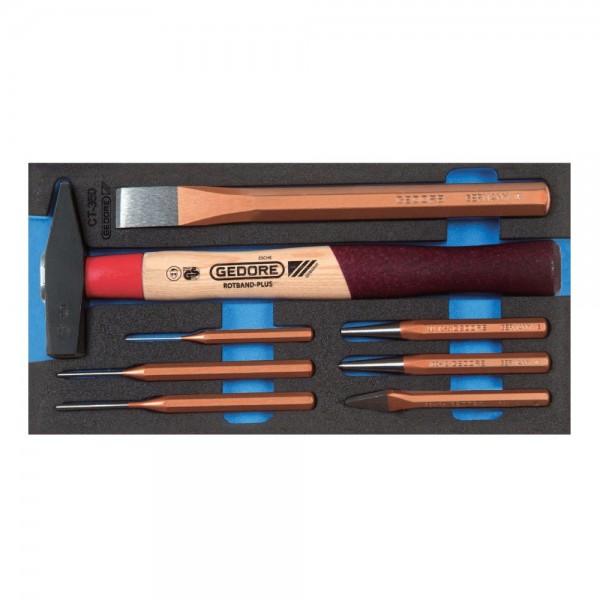 Gedore Check-Tool inserto con assortimento - 1500 CT1-350
