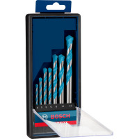 Bosch Professional EXPERT MultiConstruction CYL-9 Bohrer-Set 4/5/6/6/8/10/12 mm, 7-tlg., für Dreh- und Schlagbohrer - 2608900647