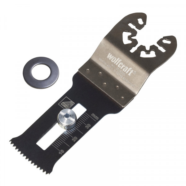 Wolfcraft Lama per seghe ad immersione con arresto di profondità "PRO", 65 mm - 3838000