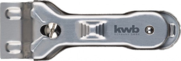 KWB Huishoudelijke schraper van roestvrij staal - 013810