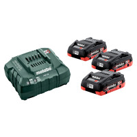 Metabo Set di base 3 x LiHD 4,0 Ah - 685132000