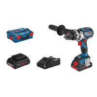 Bosch Professional Accuklopboorschroevendraaier GSB 18V-110 C Professional, in L-BOXX met 2 x 4,0-Ah-Li-Ion-Accu ProCORE18V - 06019G030B