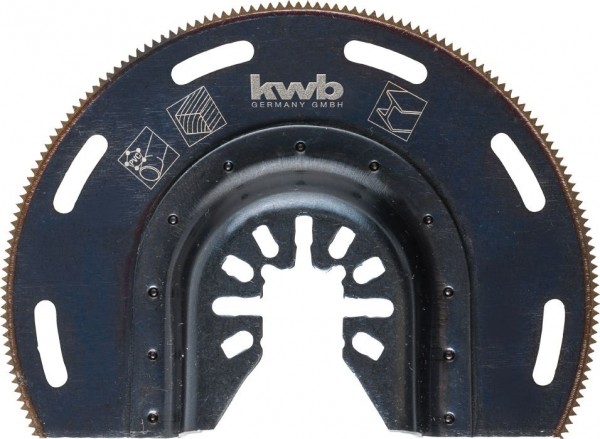 KWB Invalzaagblad, halfrond, bimetaal - 709450