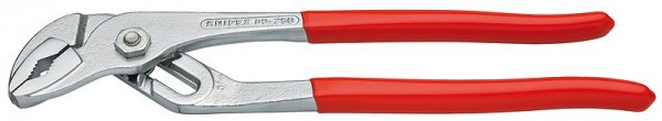 Knipex Waterpomptang met rillenscharnier verchroomd met kunststof bekleed 250 mm - 89 03 250