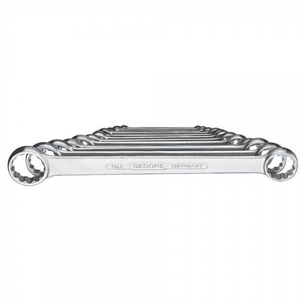 Gedore Serie di chiavi poligonali doppie, 12 pezzi, profilo UD 6-32 mm - 4-120