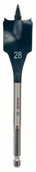 Bosch Professional Flachfräsbohrer Self Cut Speed, Sechskant, 28 x 152 mm