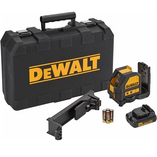 DeWALT Laser a croce, rosso, con batterie - DCE088LR-XJ