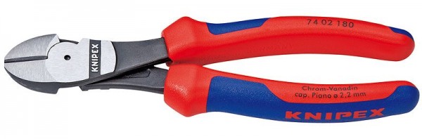Knipex Kracht-zijsnijtang met meer-componentengrepen 140 mm - 74 02 140