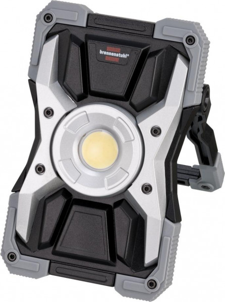 Brennenstuhl Akku LED Arbeitsstrahler RUFUS / LED Arbeitsleuchte für Werkstatt mit Powerbank-Funktion, Li-Ion Akku 3.7V/5Ah - 1173100100