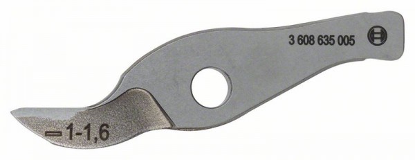 Bosch Professional Messer gerade bis 1,6 mm, für Bosch-Schlitzschere GSZ 160 Professional