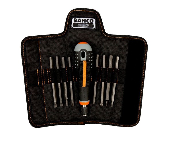 Bahco Tournevis ERGO avec lames de rechange en lot, 9 pcs - BE-8572