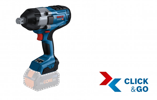 Bosch Professional Akku-Drehschlagschrauber GDS 18V-1050 H mit L-BOXX, 1/1 L-BOXX-Einlage - 06019J8501
