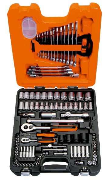 Bahco ASSORTIMENT DE DOUILLES 1/2+1/4" 108 PCS - S108"