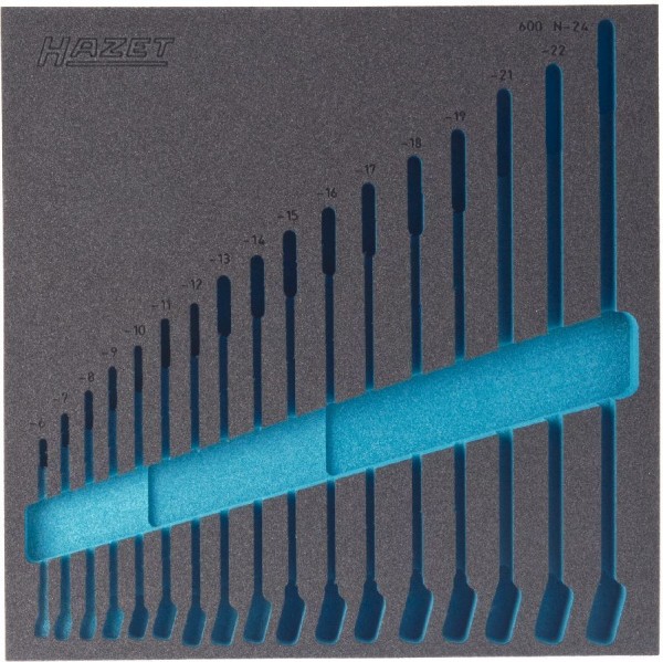 Hazet 2-componenten zachtschuiminleg - 163-98L