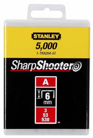 Stanley Klammern Typ A 8mm, 1000 Stück