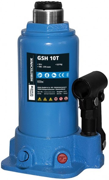 Güde Stempelwagenheber GSH 10T - 18042