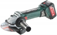 Metabo Meuleuse d'angle sans fil W 18 LTX 150 Quick, Coffret, 18V 2x5.2Ah Li-Ion + ASC 55 - 600404650