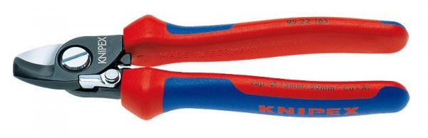 Knipex Kabelschaar met openingsveer met meer-componentengrepen 165 mm - 95 22 165