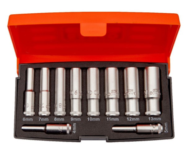 Bahco JEU DE DOUILLES SG60 1/4 PROF - S0810L