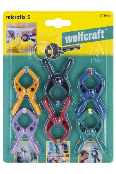 Wolfcraft Mini-veerklem - 3420000