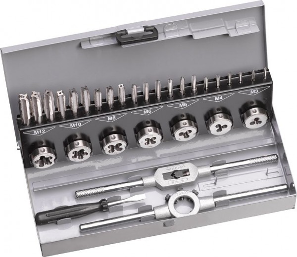 KWB PROFESSIONEEL draadsnijgereedschapset, 31-delig - 442800