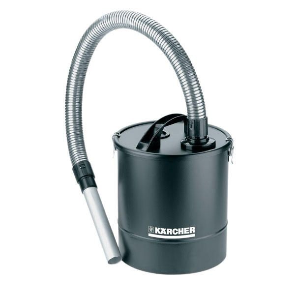 Kärcher Grobschmutz- / Aschefilter Basic 20 Liter, Metallsaugschlauch, Metallsaugrohr, für Nass-/ Trockensauger