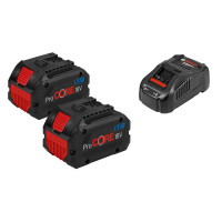 Bosch Professional Batteries ProCORE18V 2x5.5Ah + GAL 1880 CV - 1600A0214C