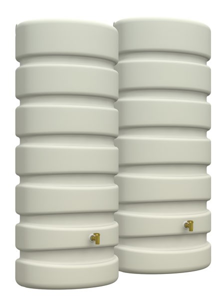 Garantia CLASSIC Wand-Tank Set 1300 L sandbeige - 295625