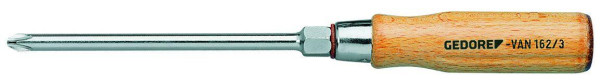 Gedore Tournevis avec manche en bois PH 1 - 162 1