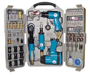 Güde Jeu d'outils pneumatiques 70 pcs