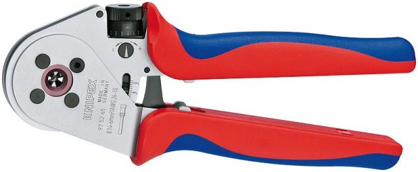 Knipex Vierdoornkrimptang voor gedraaide contacten met meer-componentengrepen 250 mm - 97 52 65 A