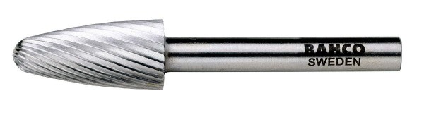Bahco Fraise lime hss, ogive à bout rond, moyenne, 65mm - hssg-f1225m