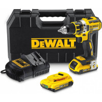 DeWALT Accu Schroef/boormachine 18V/2 Ah incl. 2 accu's, lader, koffer & accessoires - DCD790D2-QW