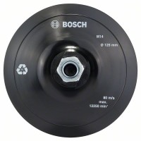Bosch Professional Platorello a strappo 125 mm, 12.500 U/min