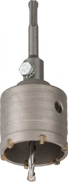 KWB Holle boorkroon HARDMETAAL, met opnameschacht en centreerboor, ø 82 mm - 175380