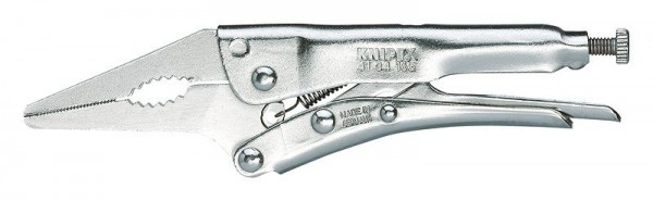 Knipex Klemtang glans verzinkt 165 mm - 41 34 165
