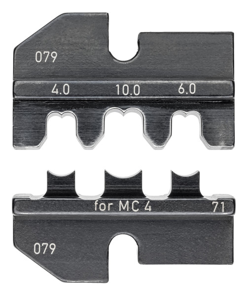 Knipex Profil de sertissage pour connecteurs solaires MC4 (Multi-Contact) - 97 49 71