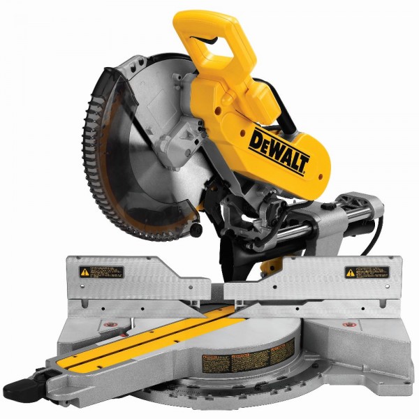 DeWALT DWS780 Panelsäge Kappsäge 1.650 Watt mit XPS (LED Schnittlinien Anzeige)