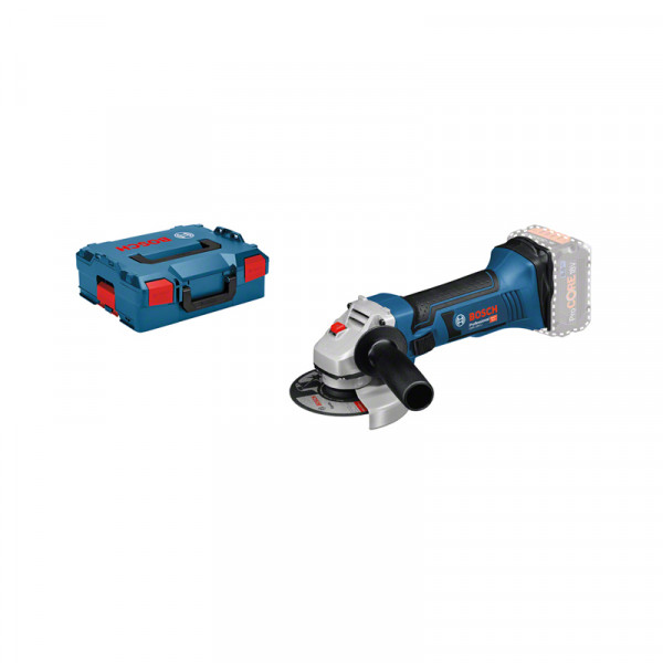 Bosch Akku-Winkelschleifer GWS 18 V-LI solo (ohne Akku/Lader) L-Boxx - 060193A304