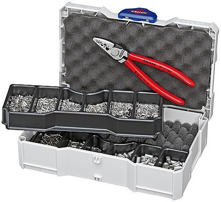 Knipex Krimp-assortiment voor adereindhulzen - 97 90 05