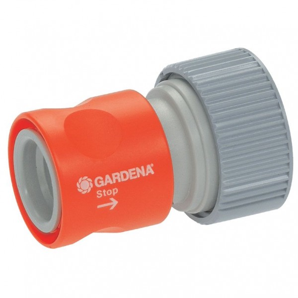 Gardena Prof-System overgangsstuk met waterstop 19 mm (3/4")