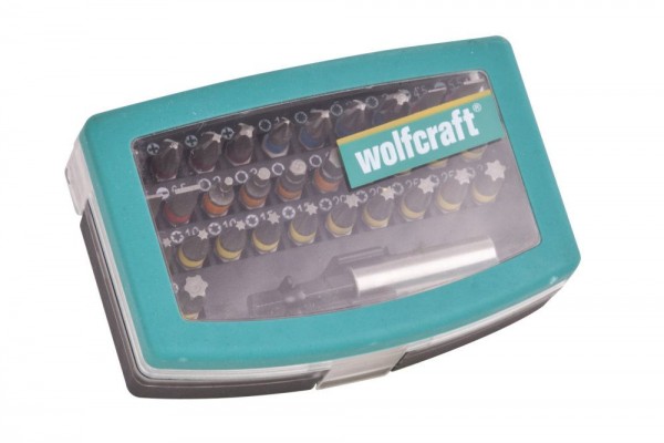 Wolfcraft 1 bit-box 32 pezzi - 2975000