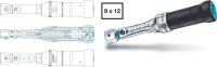 Hazet Drehmoment-Schlüssel - Toleranz: 2% - Einsteck-Vierkant 9 x 12 mm - Gesamtlänge: 180 mm - Nm min-max: 2 - 10 - 6280-1CT