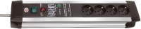 Brennenstuhl Prolongateur multiprise Premium-Protect-Line avec parasurtenseur 60.000A 4 prises, 3m H05VV-F 3G1,5