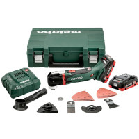 Metabo Akku-Multitool MT 18 LTX, Kunststoffkoffer, 18V 2x4Ah LiHD + ASC 55 - 613021800